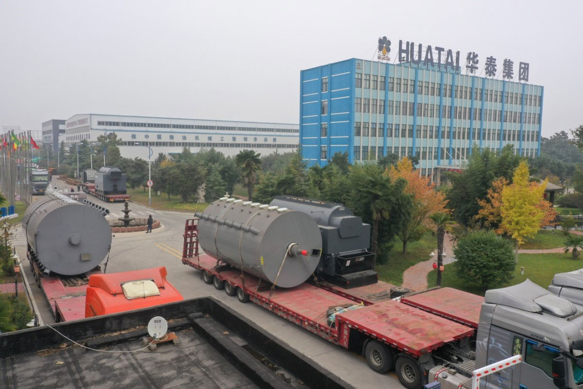 華泰智能裝備500TPD菜籽油和500TPD葵花籽油兩套大型榨油設(shè)備啟運(yùn)俄羅斯